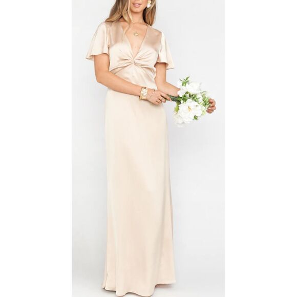 NEW‎ Show me your MuMu Rome Twist Gown | Size XXS - Picture 1 of 7